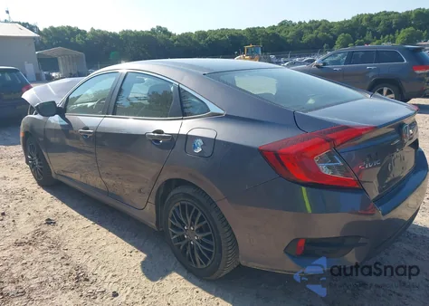 2017 Honda Civic Lx from USA, damaged, VIN 19XFC2F59HE032884
